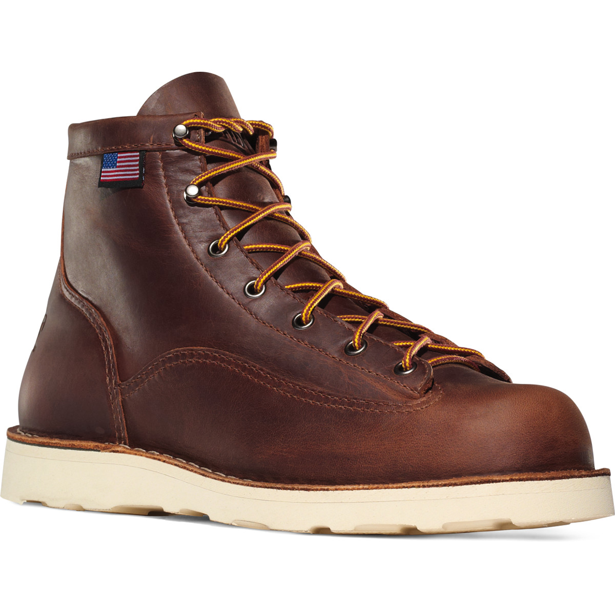 Danner Bull Run 8 Brown Work Boots Mens - South Africa 73490DHXA